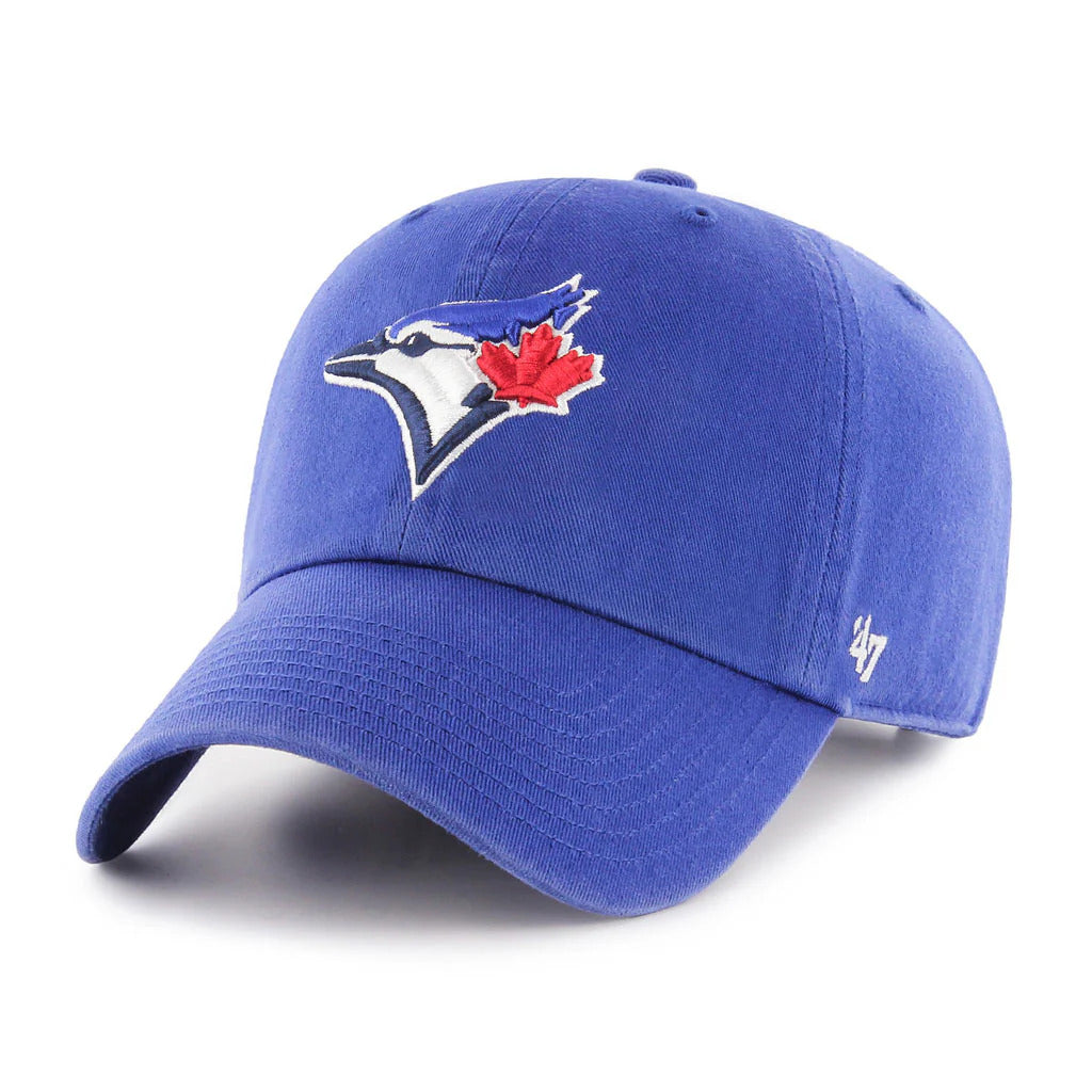 47 Brand Toronto Blue Jays Clean Up Hat - Blue - Leaside Hockey Shop Inc.