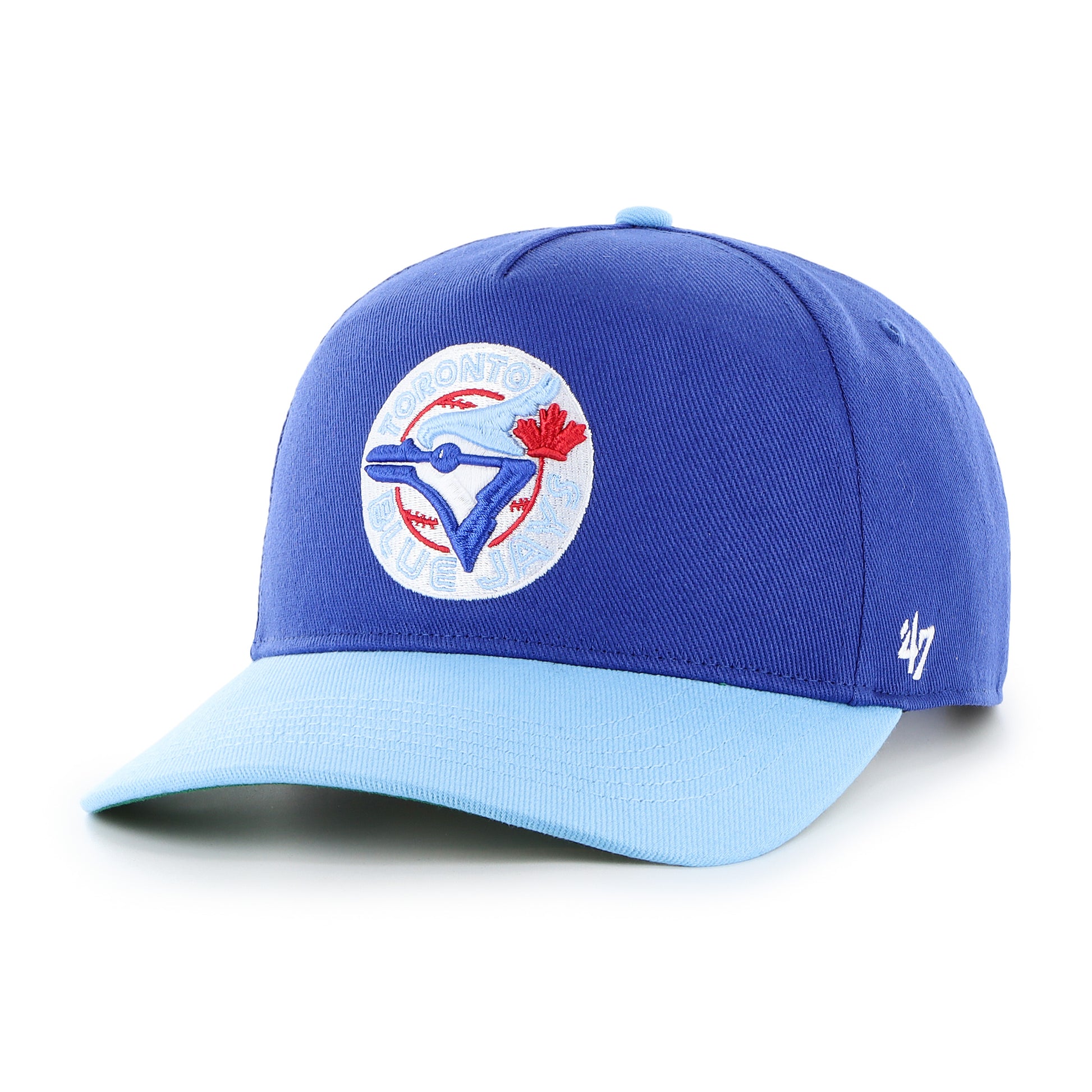 47 Brand Toronto Blue Jays Cooperstown Hitch Snapback Hat - Light Blue/Blue - Leaside Hockey Shop Inc.