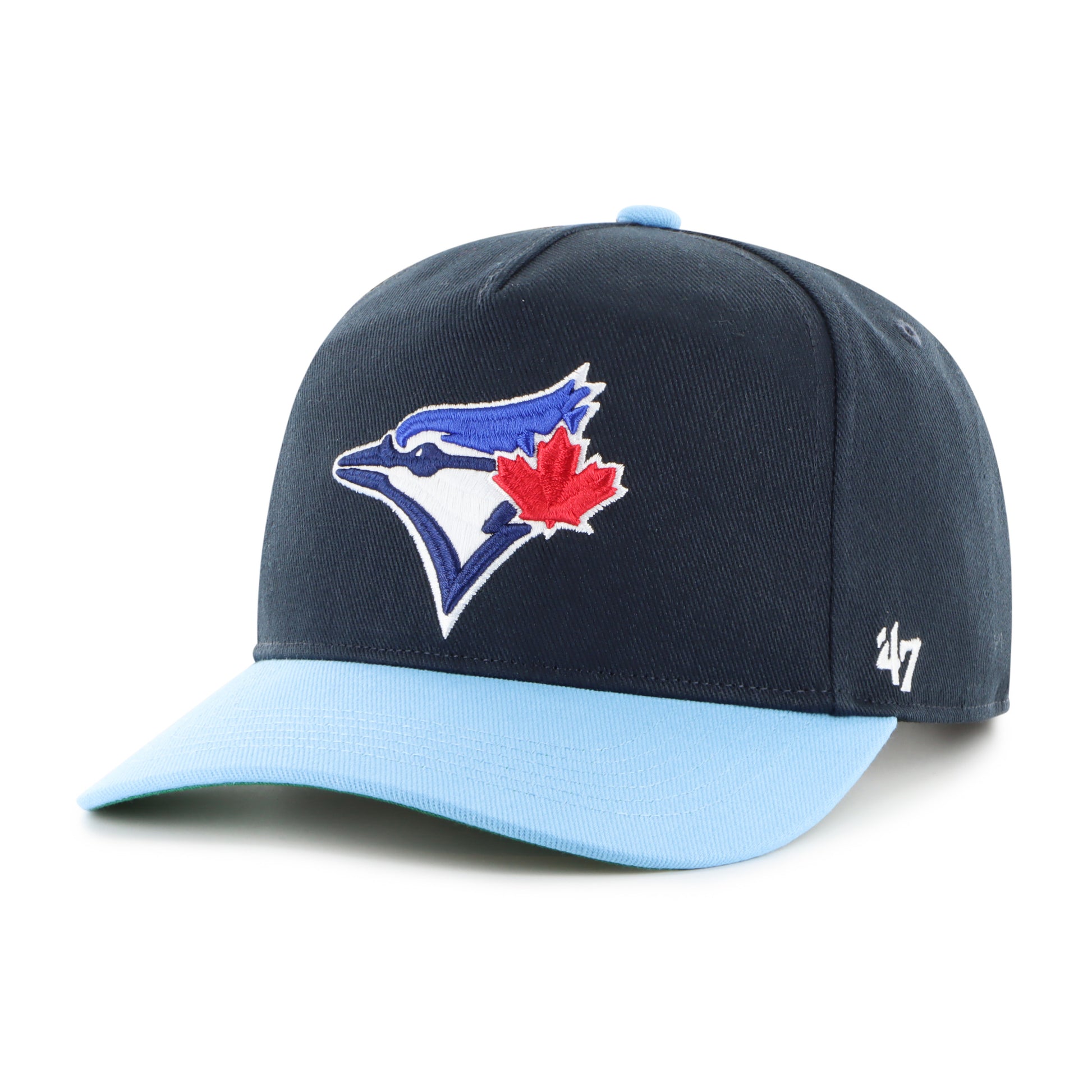 47 Brand Toronto Blue Jays Golden Age Hitch Snapback Hat - Light Blue/Navy - Leaside Hockey Shop Inc.