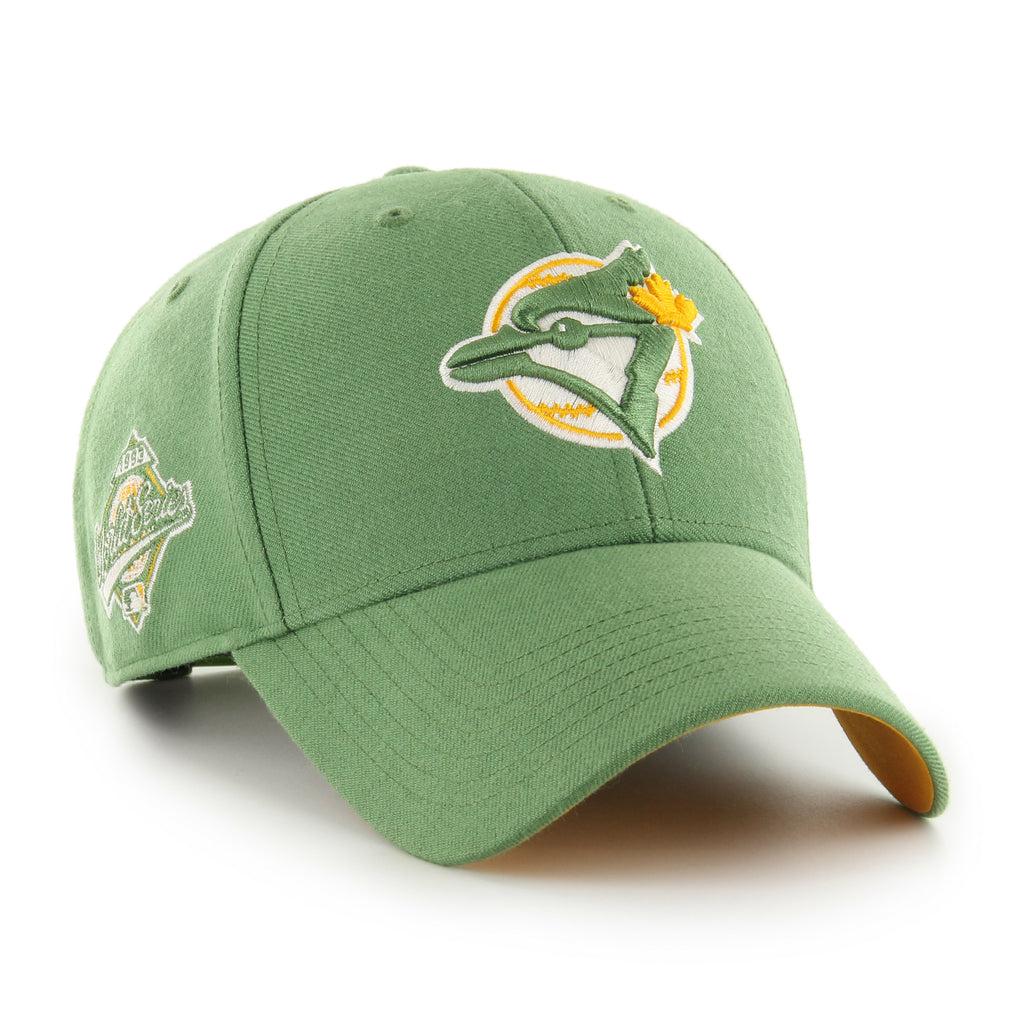 47 Brand Toronto Blue Jays MVP Cooperstown 1993 World Series Adjustable Hat - Green - Leaside Hockey Shop Inc.