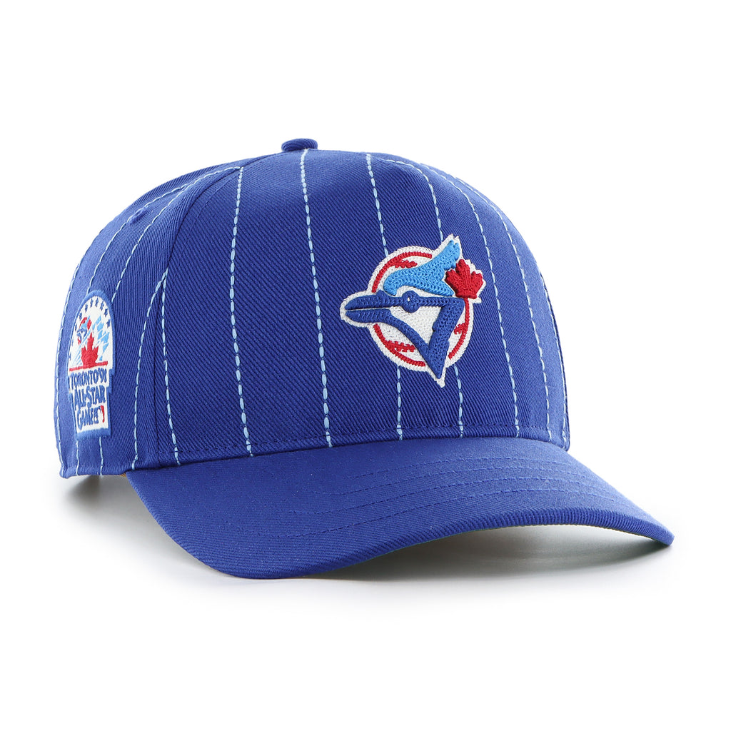47 Brand Toronto Blue Jays Rawlings Pinstripe Hitch Hat - Blue - Leaside Hockey Shop Inc.