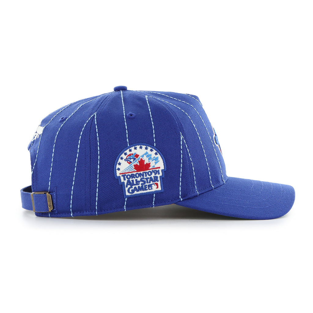 47 Brand Toronto Blue Jays Rawlings Pinstripe Hitch Hat - Blue - Leaside Hockey Shop Inc.