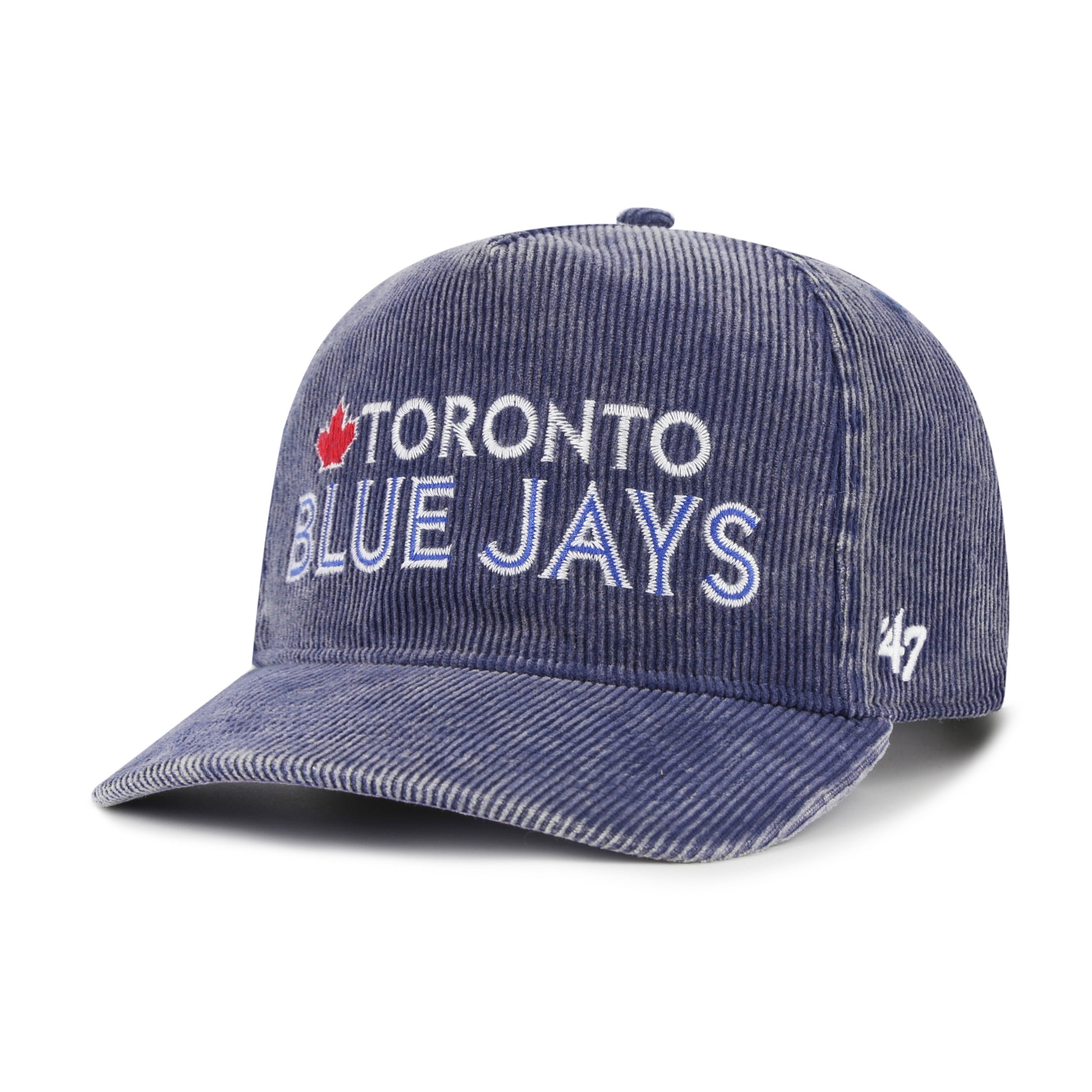 47 Brand Toronto Blue Jays Reclaim Hitch Snapback Hat - Corduroy Blue - Leaside Hockey Shop Inc.