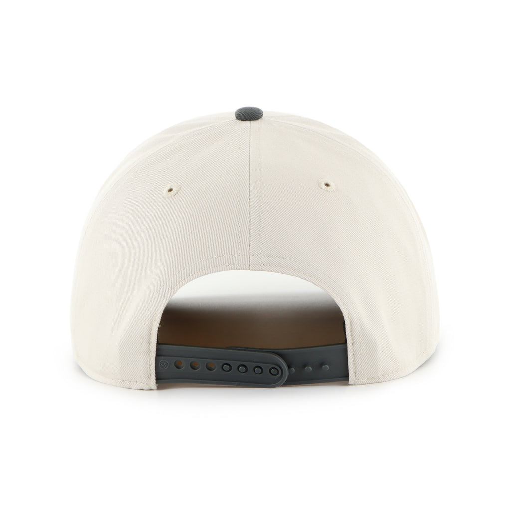 47 Brand Toronto Blue Jays Two-Tone Hitch Snapback Hat - Bone/Charcoal - Leaside Hockey Shop Inc.