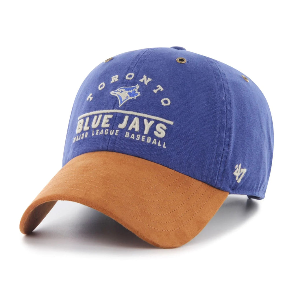 47 Brand Toronto Blue Jays Windham Suede Clean Up Hat - Navy Blue - Leaside Hockey Shop Inc.