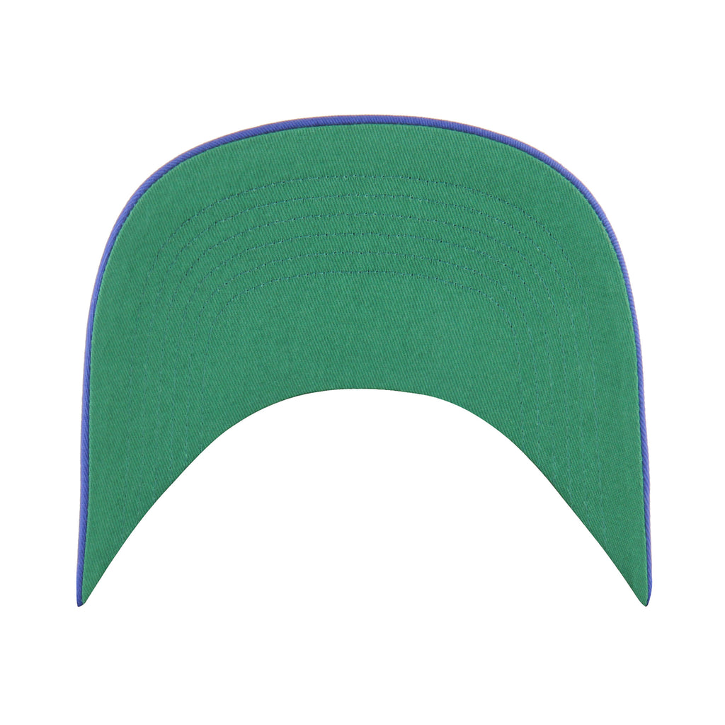 47 Brand Toronto Maple Leafs Natural Rope Hitch Snapback Hat - Natural White/Blue