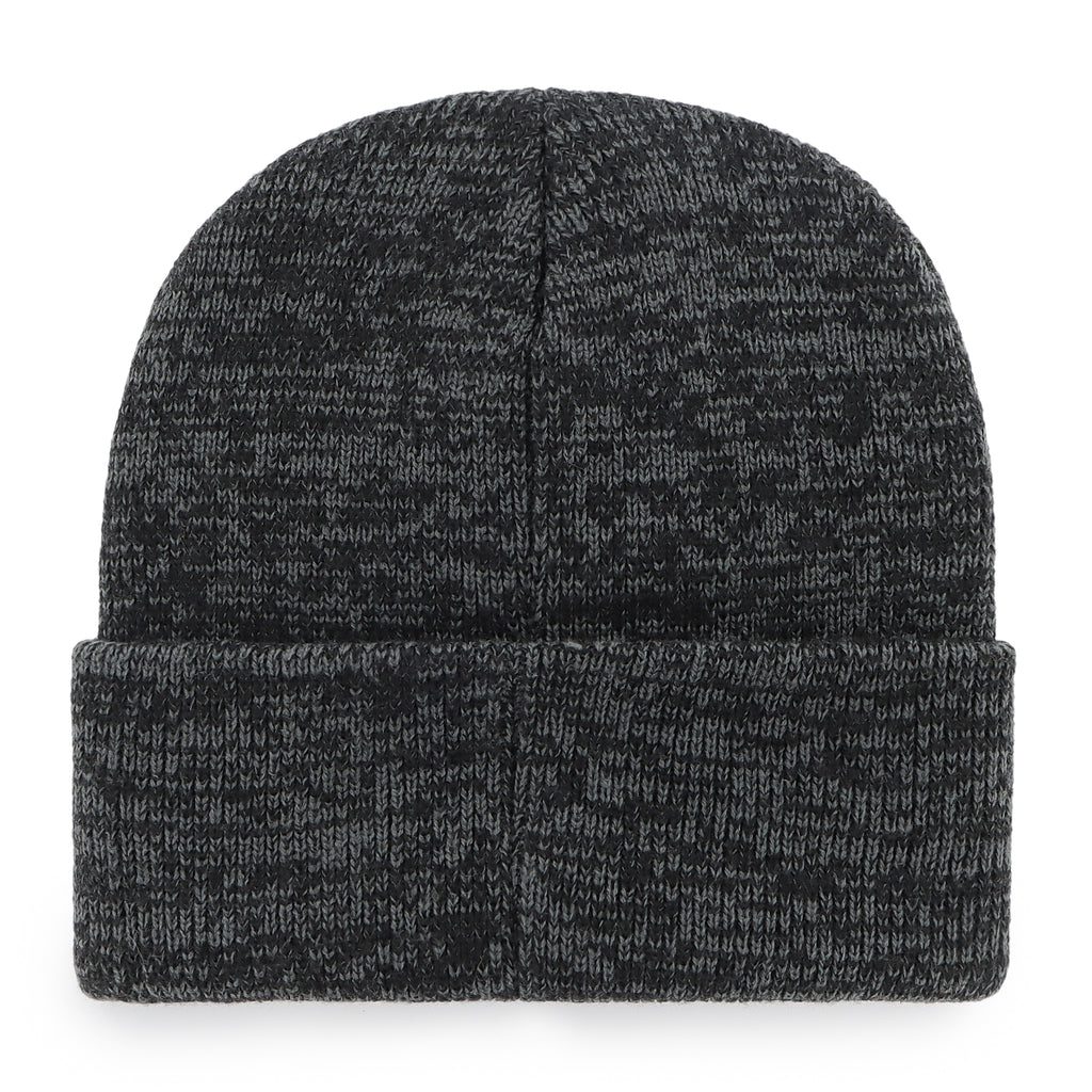 47 Brand Toronto Raptors Knit Raised Cuff Toque Beanie Hat - Salt & Pepper - Leaside Hockey Shop Inc.