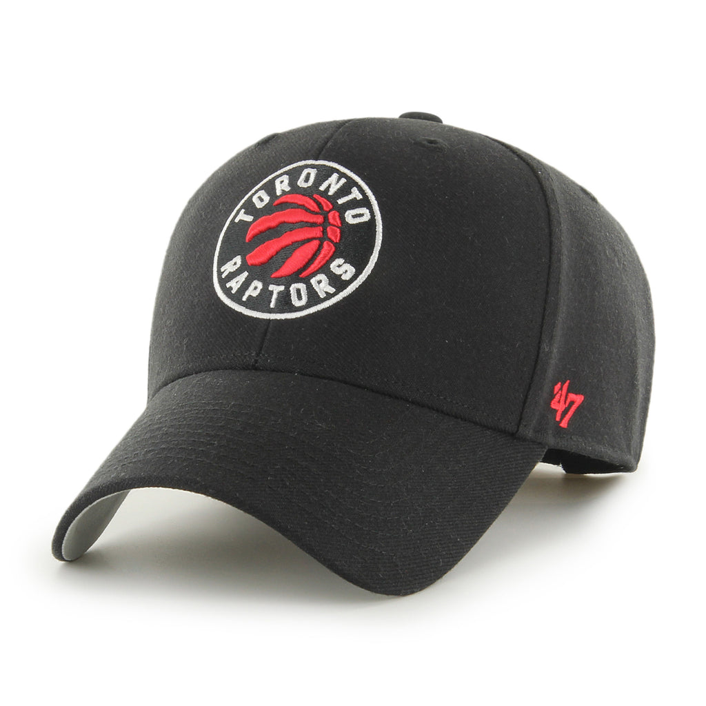 47 Brand Toronto Raptors MVP Adjustable Hat - Black - Leaside Hockey Shop Inc.