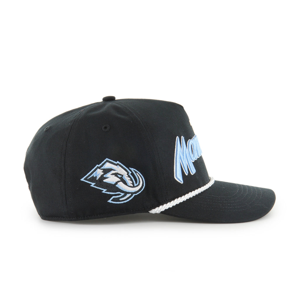 47 Brand Utah Mammoth Cross Town Hitch Snapback Hat - Black