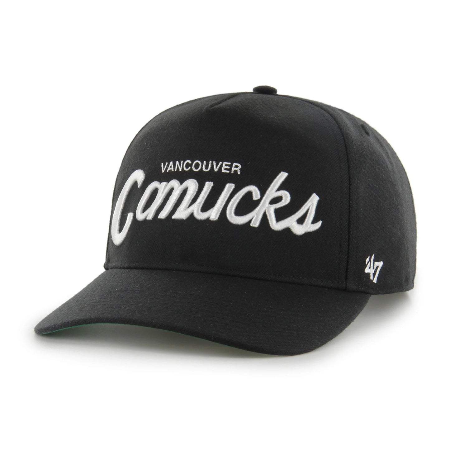 47 Brand Vancouver Canucks Attitude Hitch Snapback Hat - Black - Leaside Hockey Shop Inc.