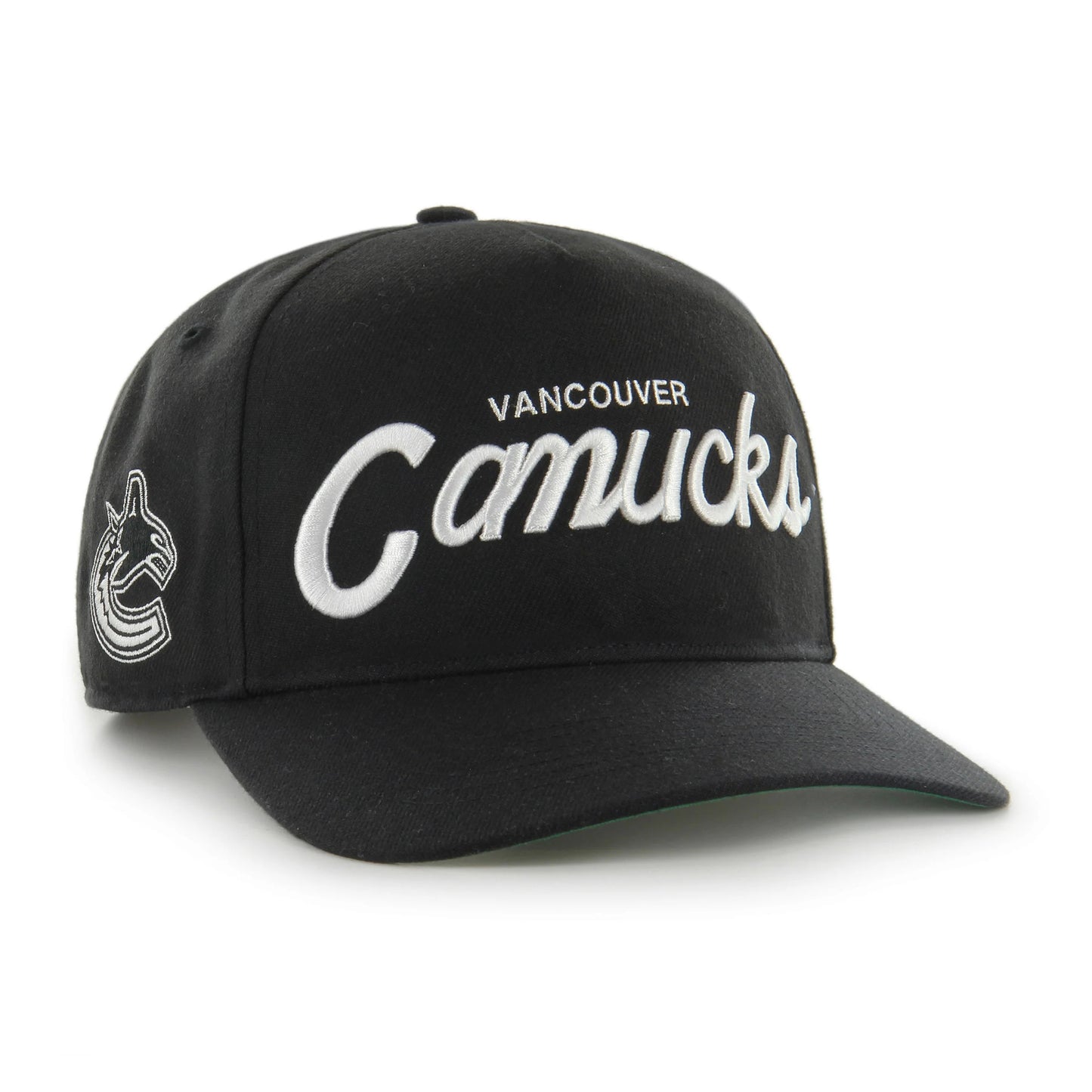 47 Brand Vancouver Canucks Attitude Hitch Snapback Hat - Black - Leaside Hockey Shop Inc.