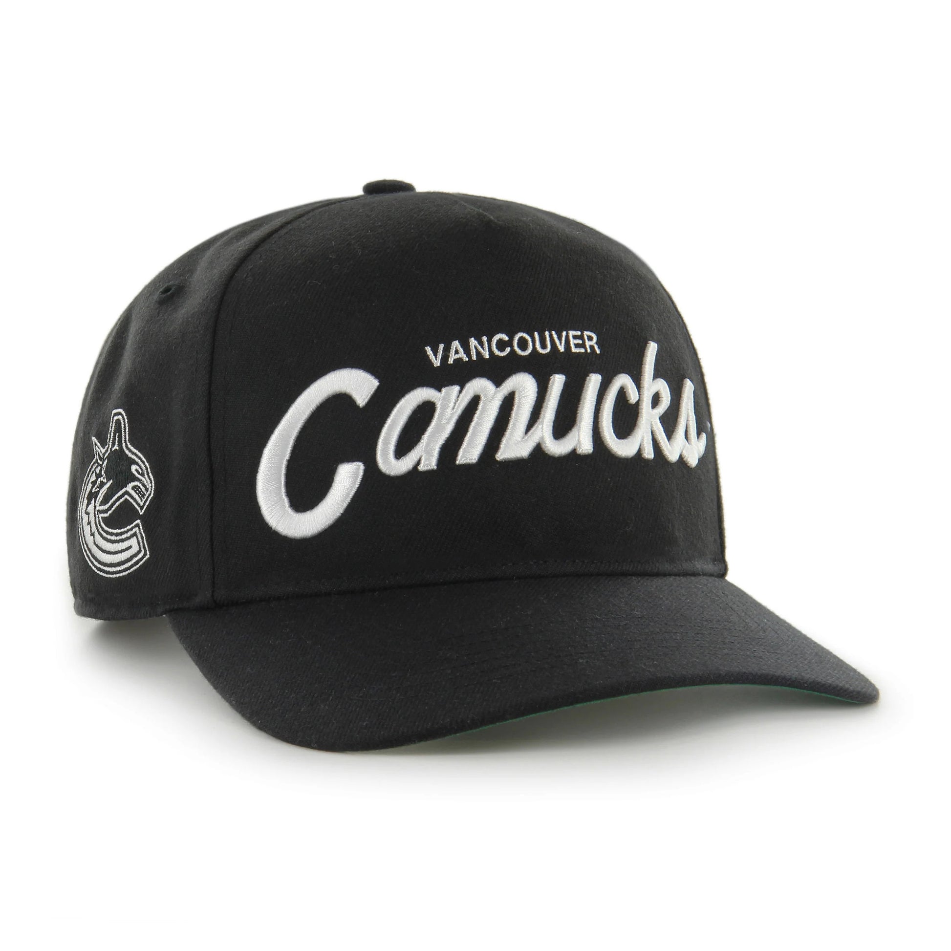 47 Brand Vancouver Canucks Attitude Hitch Snapback Hat - Black - Leaside Hockey Shop Inc.