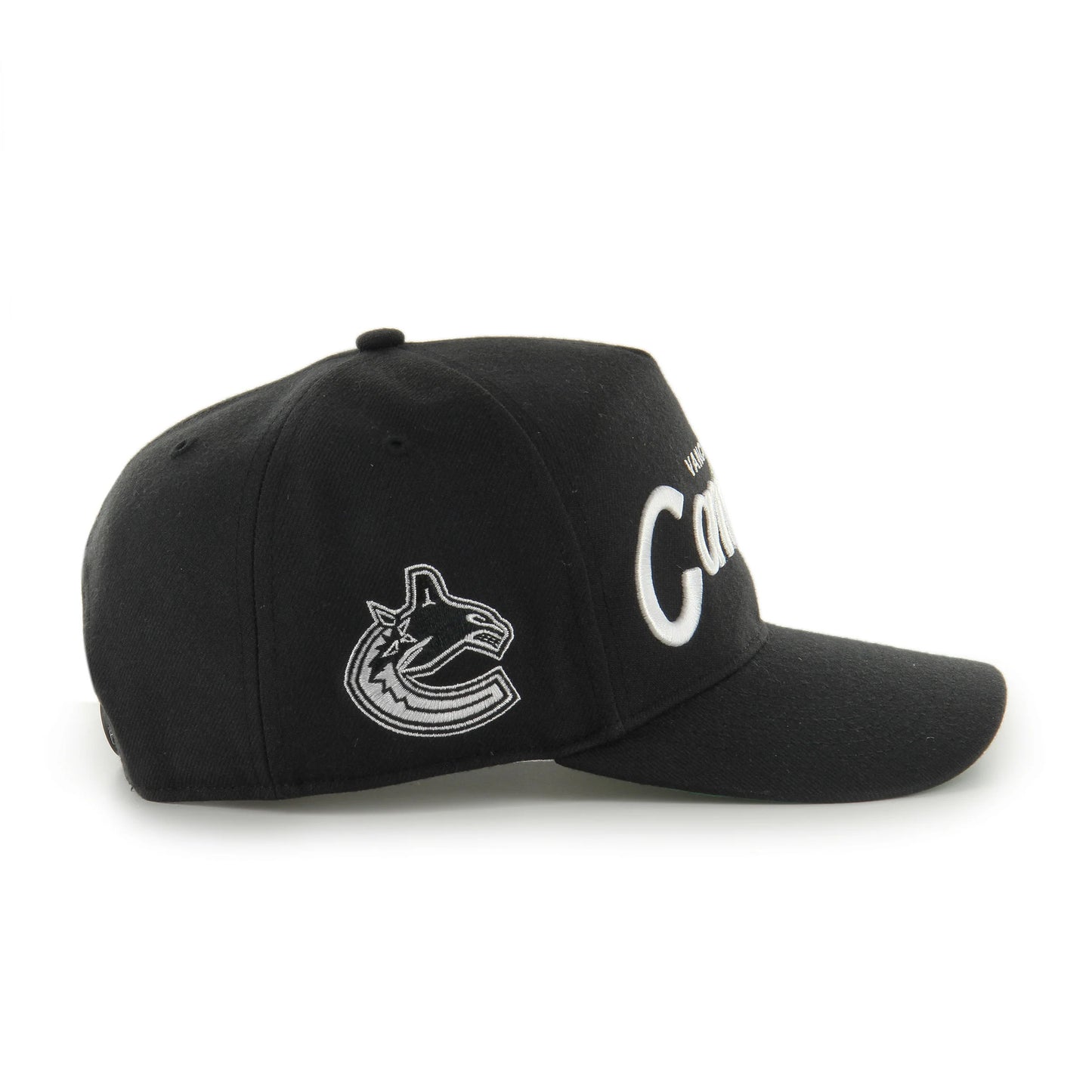 47 Brand Vancouver Canucks Attitude Hitch Snapback Hat - Black - Leaside Hockey Shop Inc.