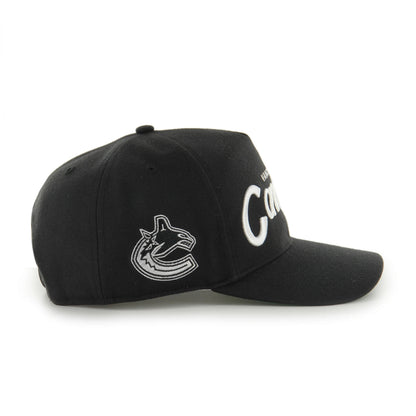 47 Brand Vancouver Canucks Attitude Hitch Snapback Hat - Black - Leaside Hockey Shop Inc.