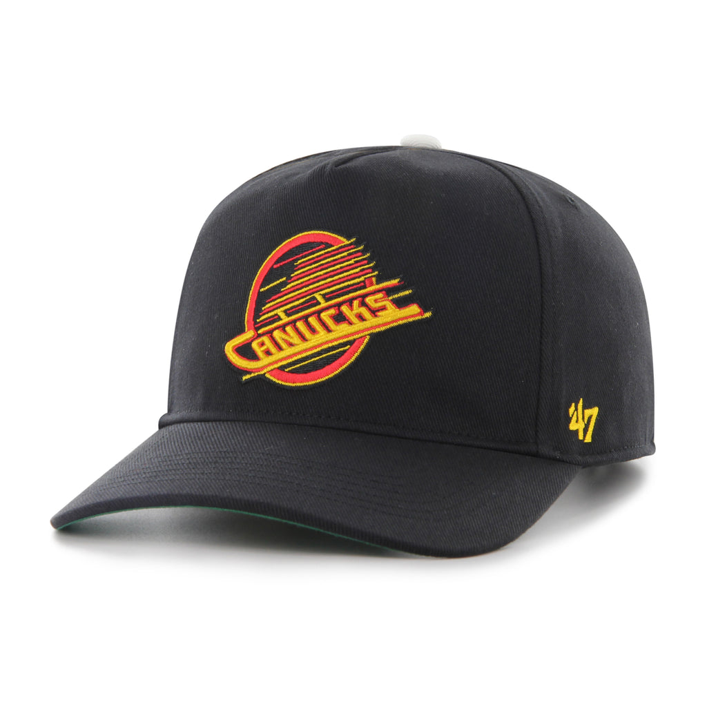 47 Brand Vancouver Canucks Golden Age Hitch Snapback Hat - Black - Leaside Hockey Shop Inc.