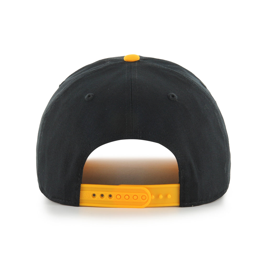 47 Brand Vancouver Canucks Heritage Arch Hitch Snapback Hat - Black/Yellow