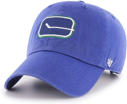 47 Brand Vancouver Canucks Retro Clean Up Hat - Leaside Hockey Shop Inc.