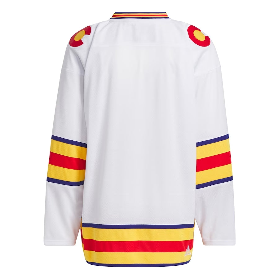 Adidas Authentic Colorado Rockies '77 Mens Team Classics Jersey - Leaside Hockey Shop Inc.
