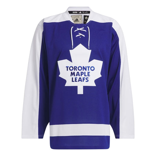 Adidas Authentic Toronto Maple Leafs Mens Team Classics Blue Jersey - Leaside Hockey Shop Inc.
