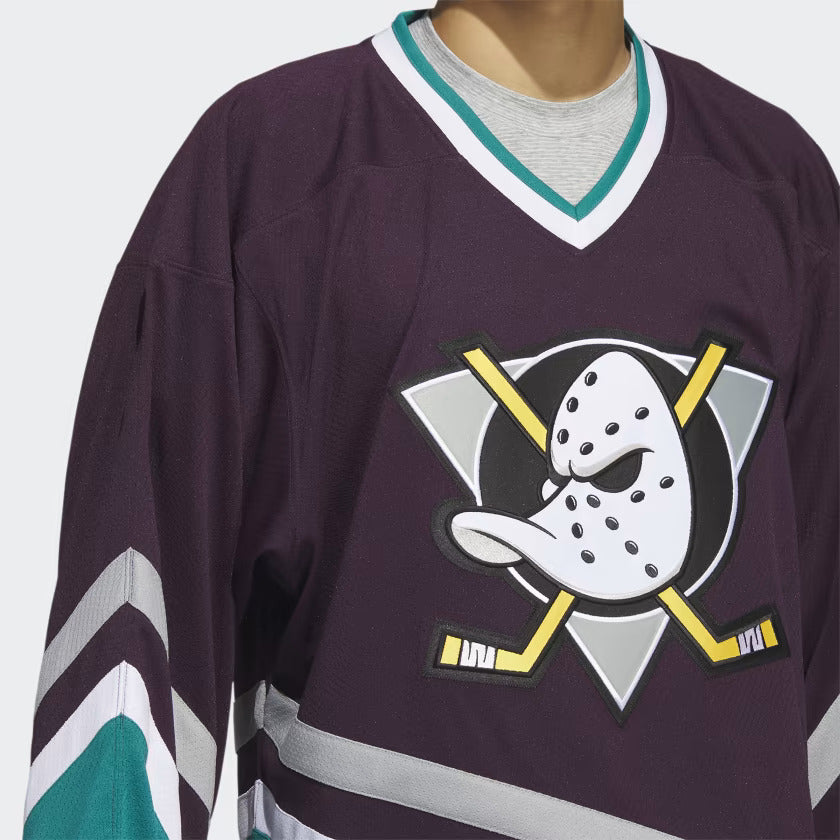 Adidas Authentic Anaheim Ducks '93 Mens Team Classics Jersey - Leaside Hockey Shop Inc.
