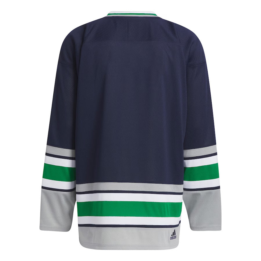 Adidas Authentic Hartford Whalers Mens Team Classic Navy Jersey - Leaside Hockey Shop Inc.