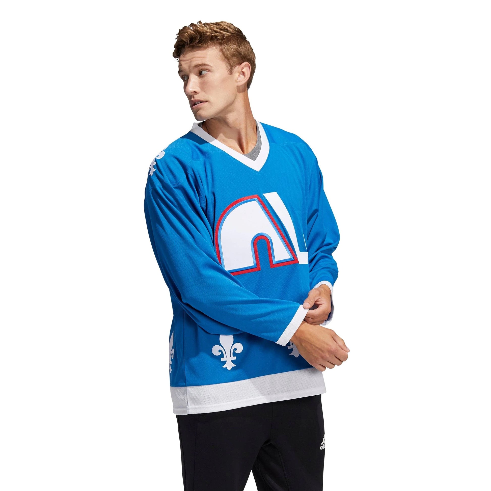 Adidas Authentic Quebec Nordiques Team Classics Jersey - Leaside Hockey Shop Inc.