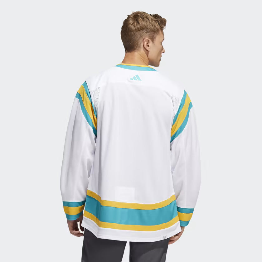 Adidas Authentic Reverse Retro San Jose Sharks Jersey - Leaside Hockey Shop Inc.