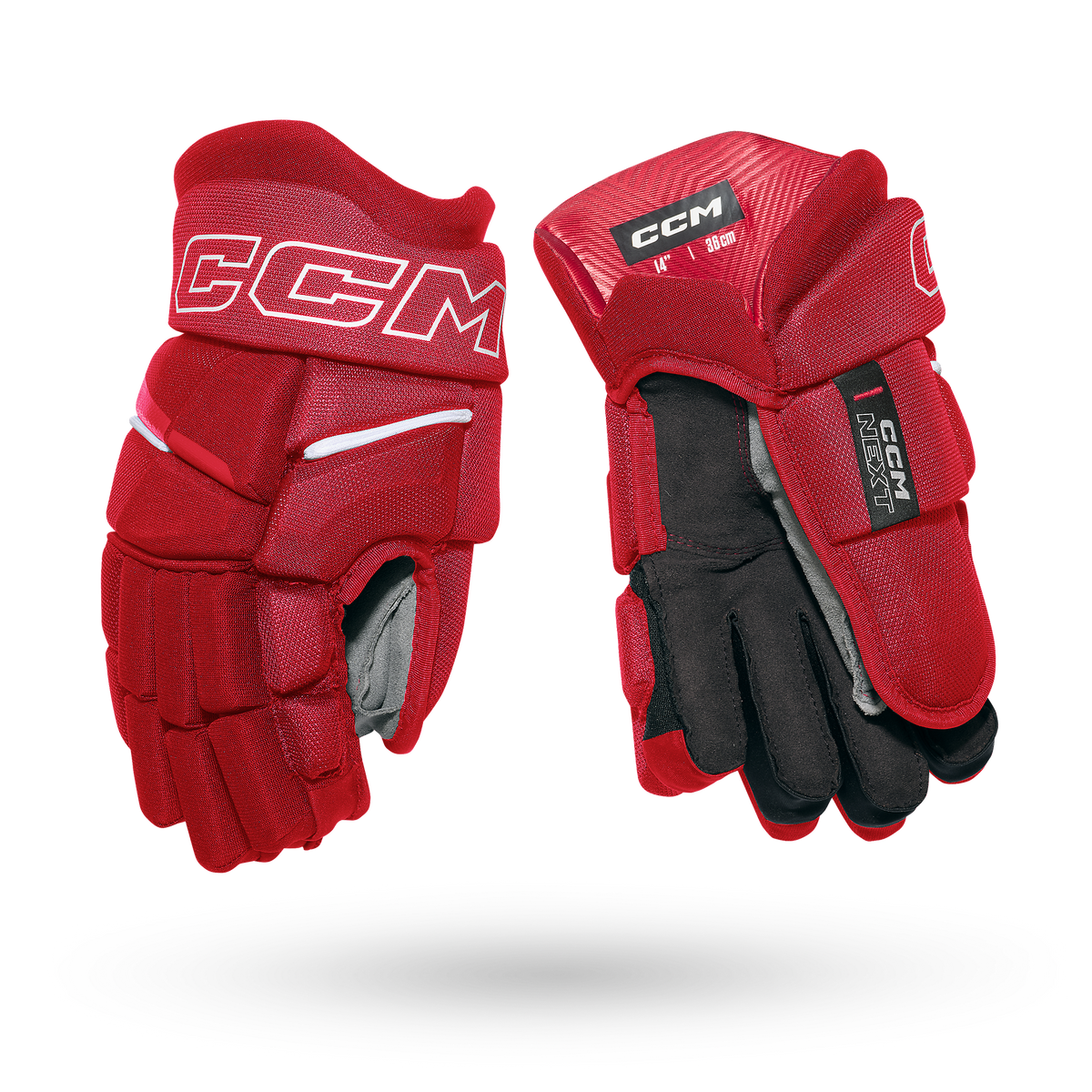 CCM Next Hockey Gloves - Junior - Red