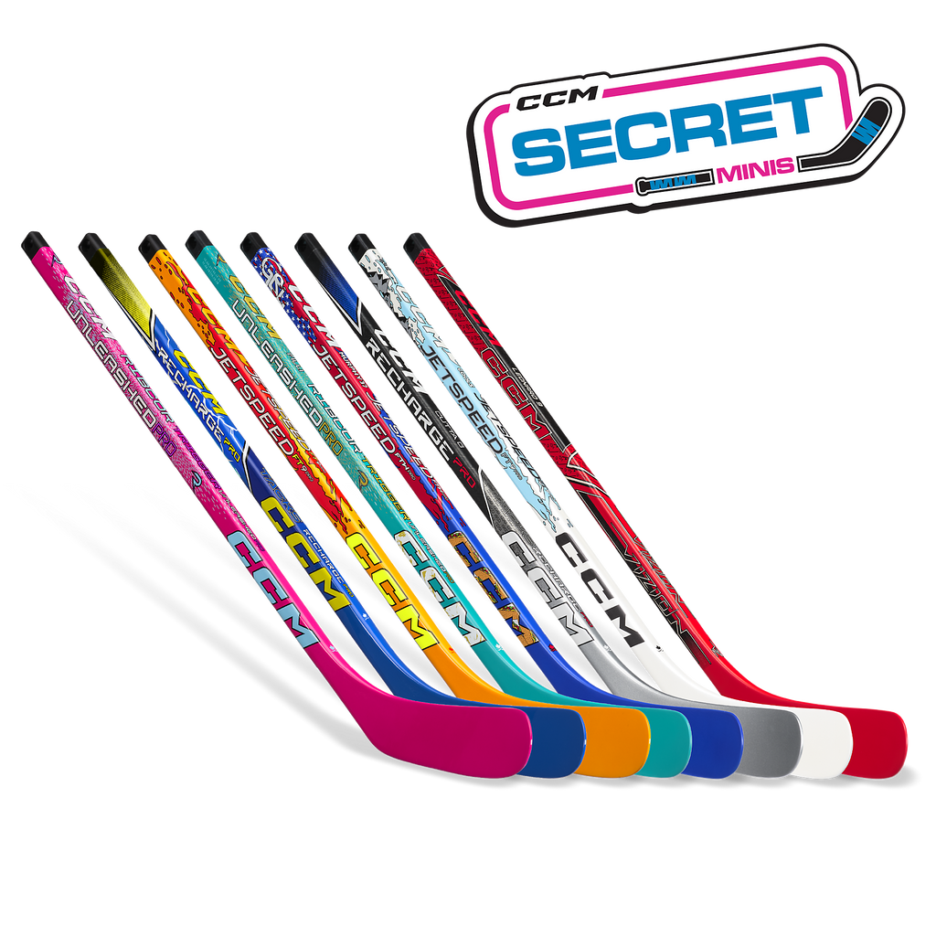 CCM Secret Minis - Mini Hockey Sticks - 2026 - Leaside Hockey Shop Inc.