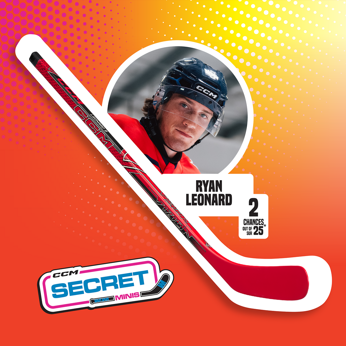 CCM Secret Minis - Mini Hockey Sticks - 2026 - Leaside Hockey Shop Inc.