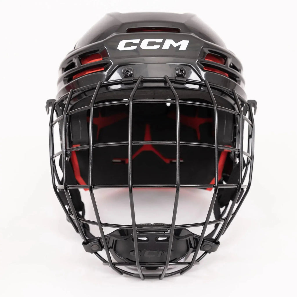 CCM Tacks 70 Senior Hockey Helmet + Cage Combo - Black - Leaside Hockey Shop Inc.
