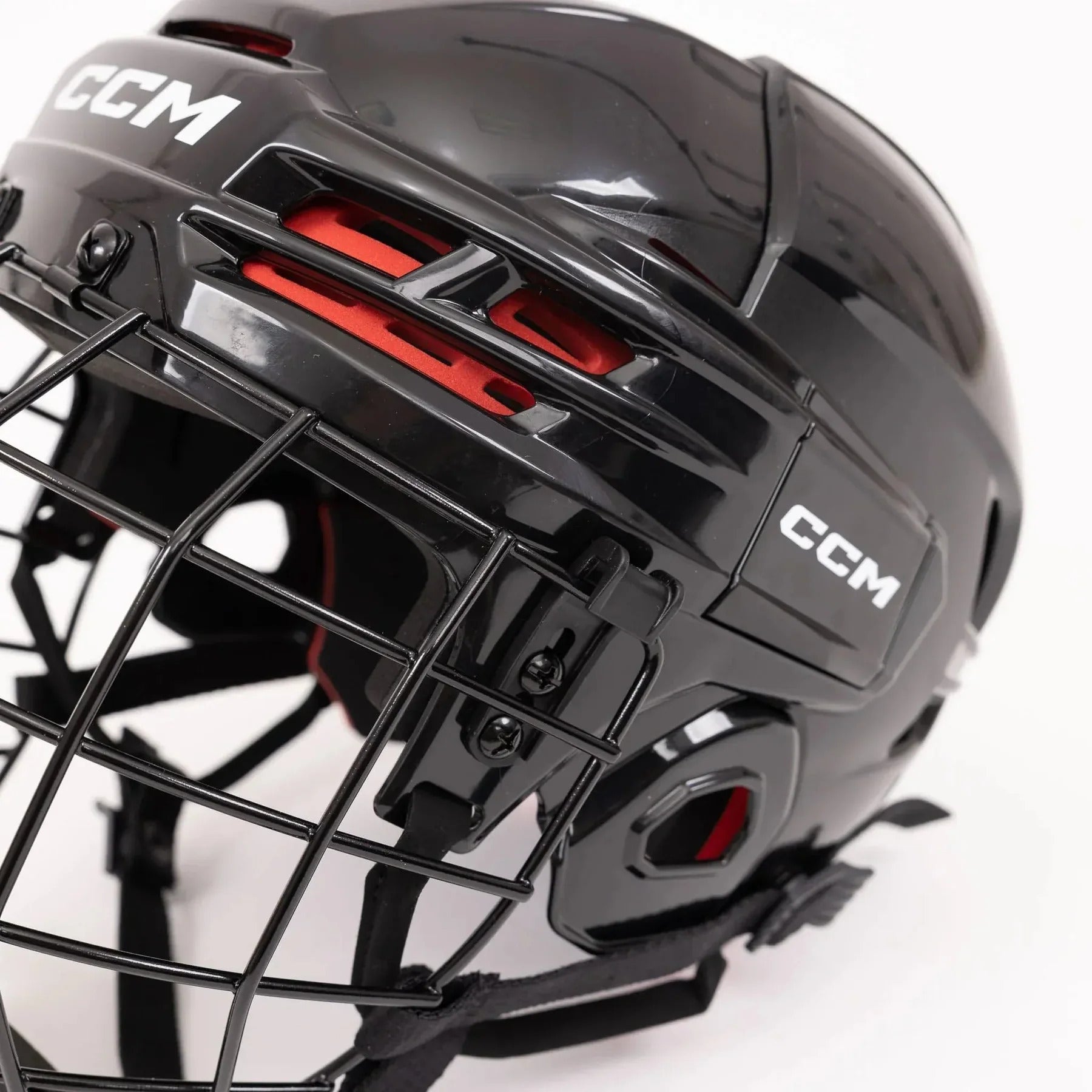 CCM Tacks 70 Senior Hockey Helmet + Cage Combo - Black - Leaside Hockey Shop Inc.