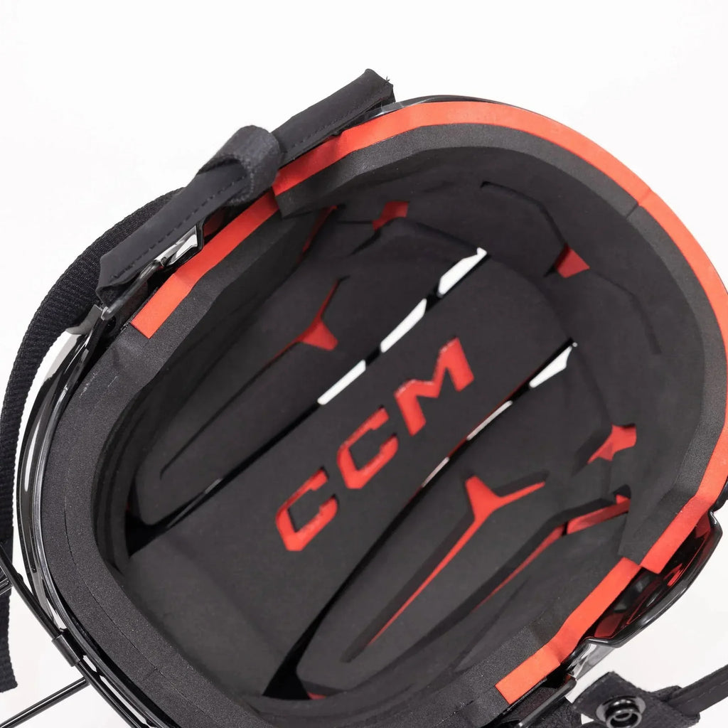 CCM Tacks 70 Senior Hockey Helmet + Cage Combo - Black - Leaside Hockey Shop Inc.
