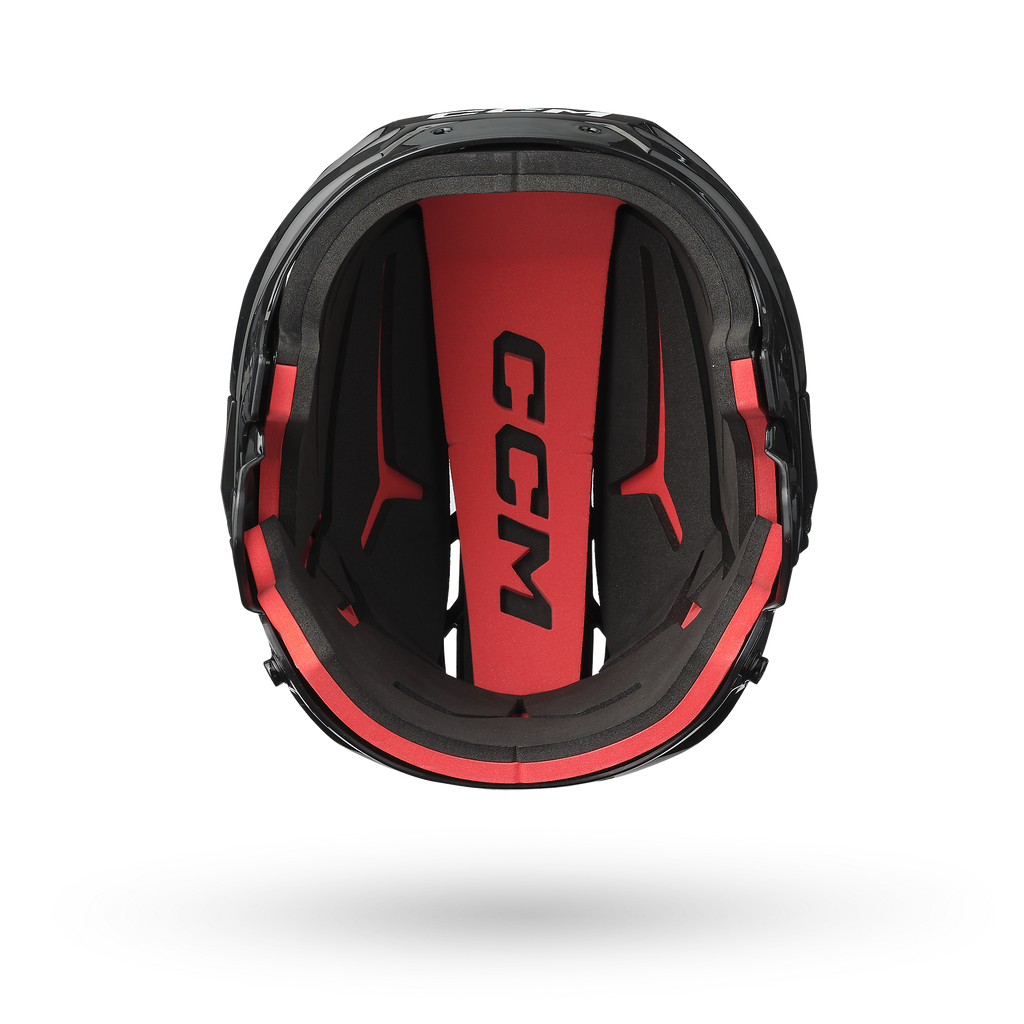 CCM Tacks 70 Junior Hockey Helmet + Cage Combo - Black/Silver - Leaside Hockey Shop Inc.