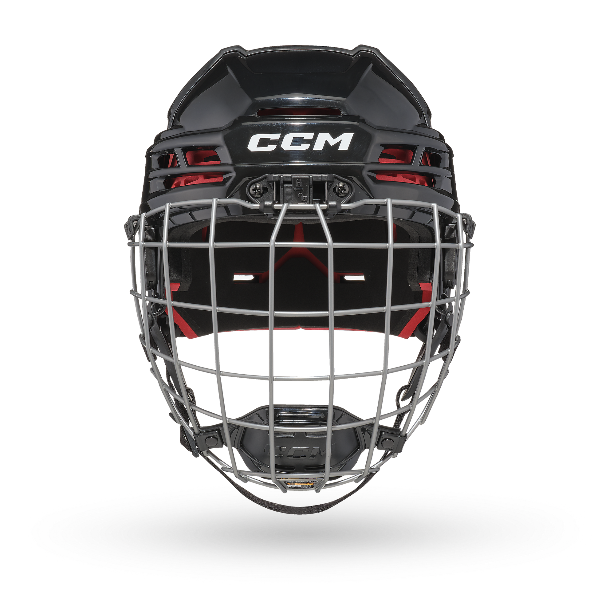 CCM Tacks 70 Junior Hockey Helmet + Cage Combo - Black/Silver - Leaside Hockey Shop Inc.