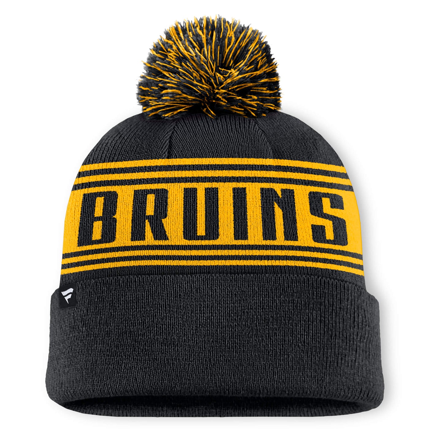 Fanatics Boston Bruins Enforcer Pom Toque Beanie Hat