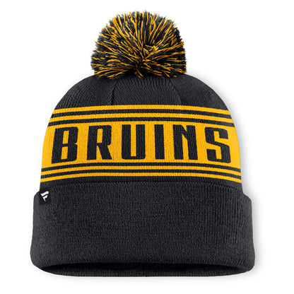 Fanatics Boston Bruins Enforcer Pom Toque Beanie Hat