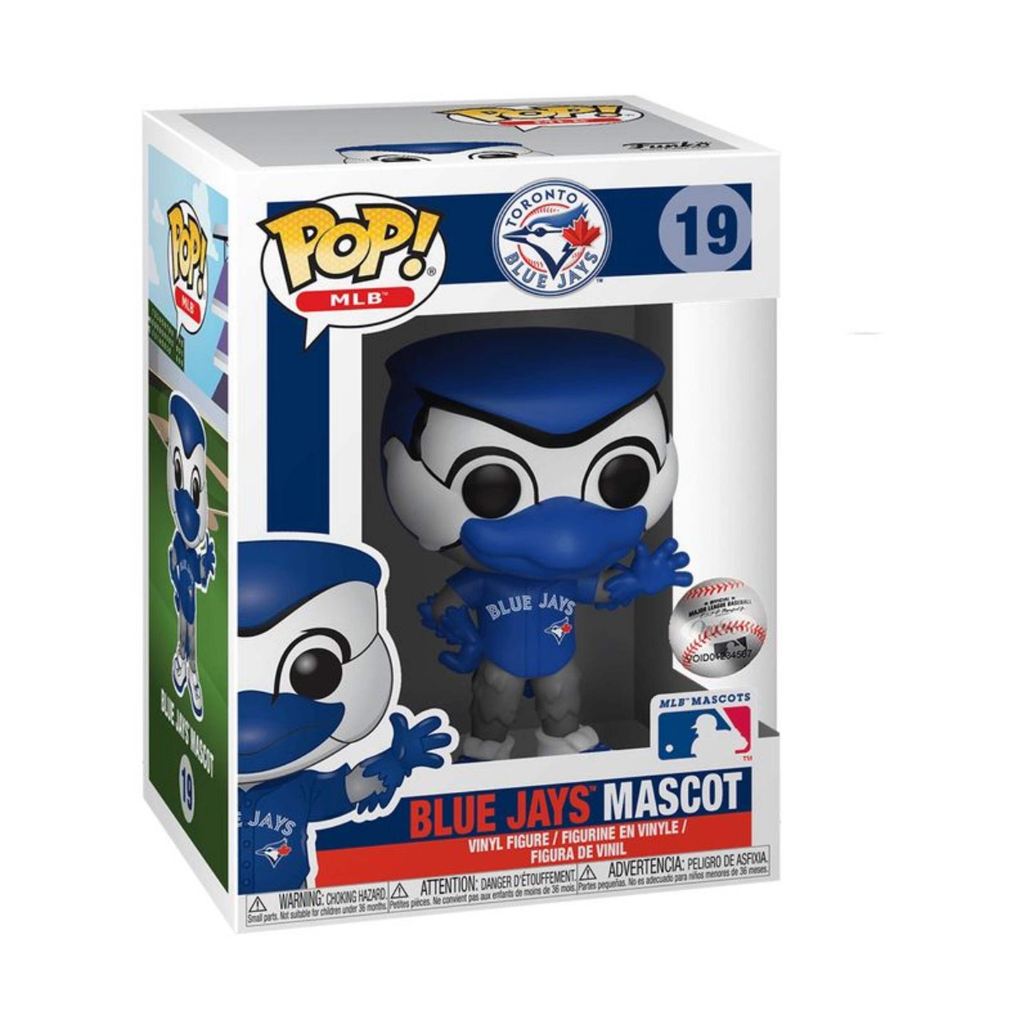 Funko Pop Blue Jays Mascot - Toronto Blue Jays #19 - Leaside Hockey Shop Inc.