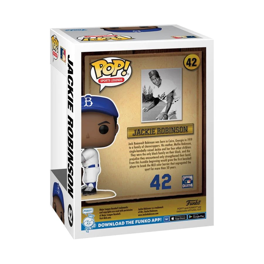 Funko Pop Jackie Robinson - Brooklyn Dodgers - Leaside Hockey Shop Inc.