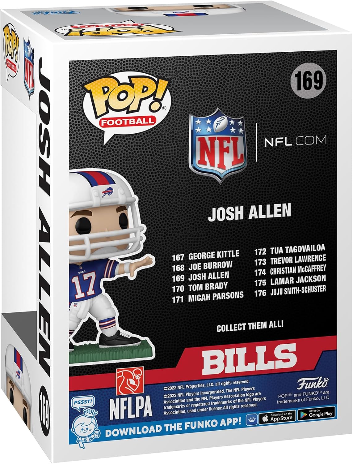 Funko Pop Josh Allen - Buffalo Bills 169 - Leaside Hockey Shop Inc.