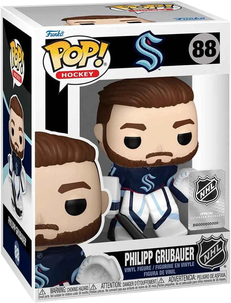 Funko Pop Philipp Grubauer - Seattle Kraken - Leaside Hockey Shop Inc.