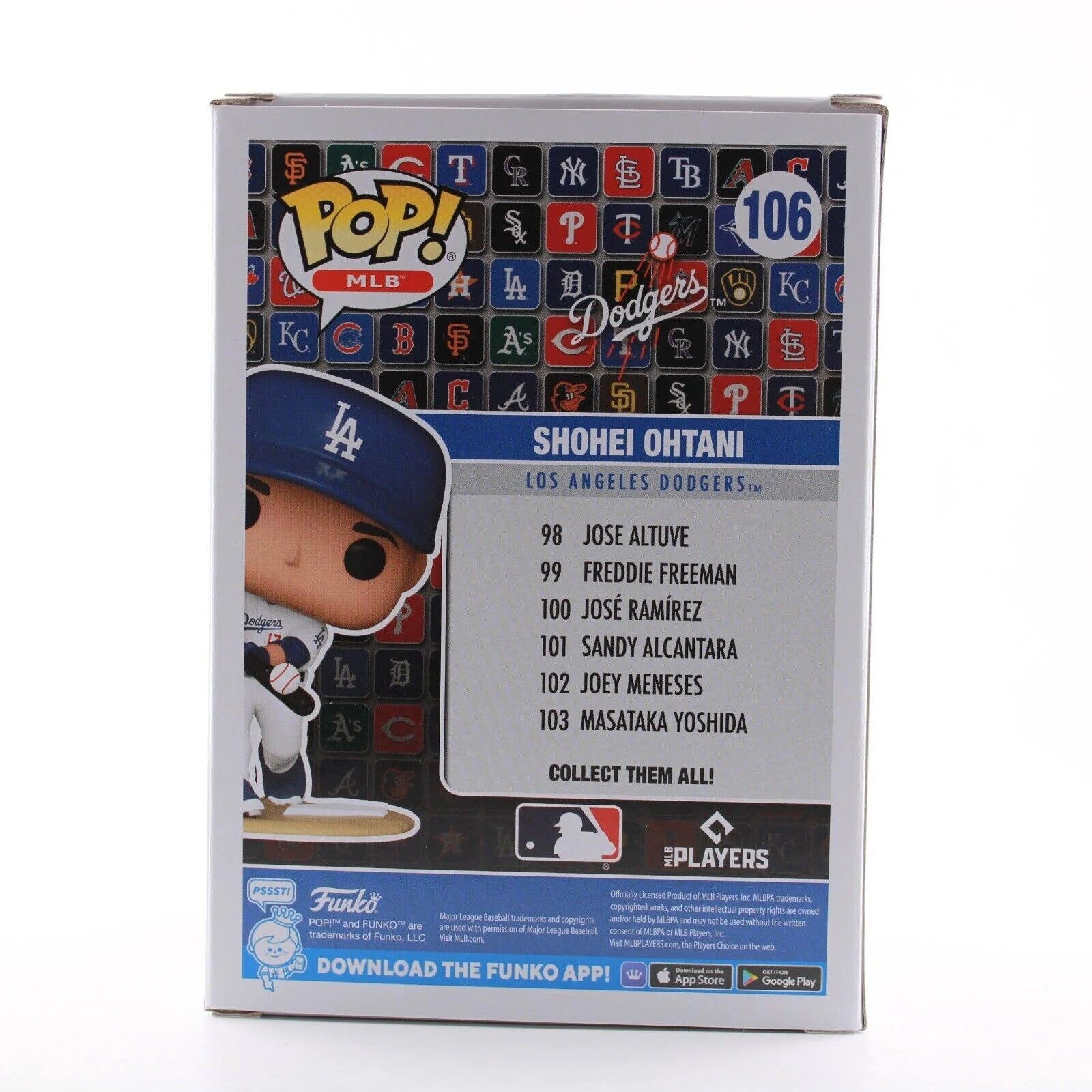 Funko Pop Shohei Ohtani - LA Dodgers 106