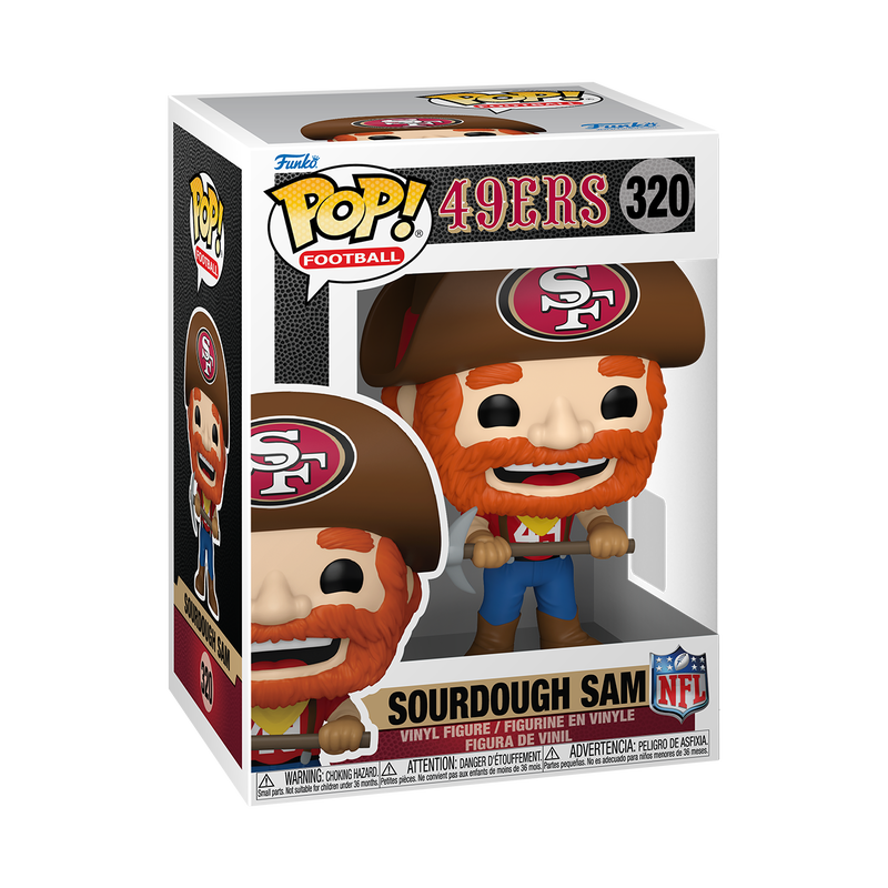 Funko Pop Sourdough Sam - San Francisco 49ers Mascot 320 - Leaside Hockey Shop Inc.