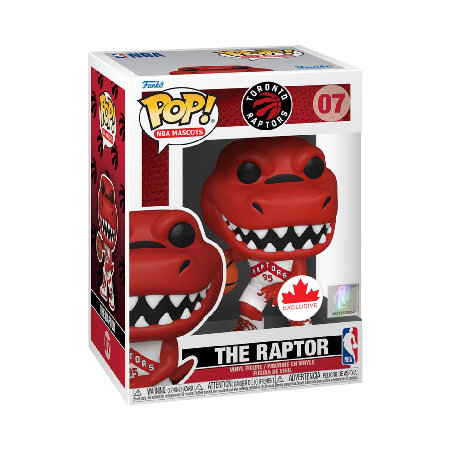 Funko Pop The Raptor - Toronto Raptors Mascot - Leaside Hockey Shop Inc.