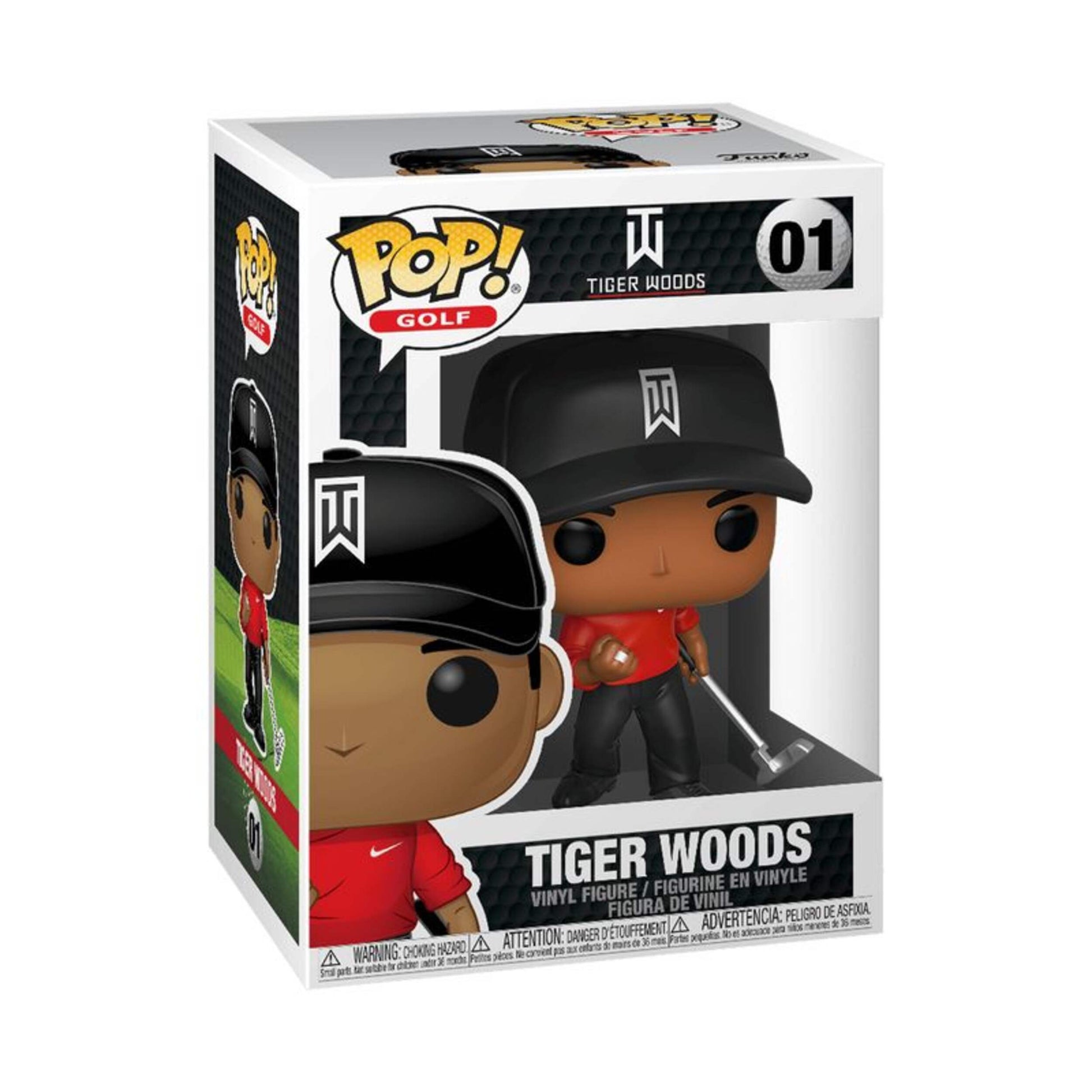 Funko Pop Tiger Woods -  PGA Golf Figurine #01 - Leaside Hockey Shop Inc.