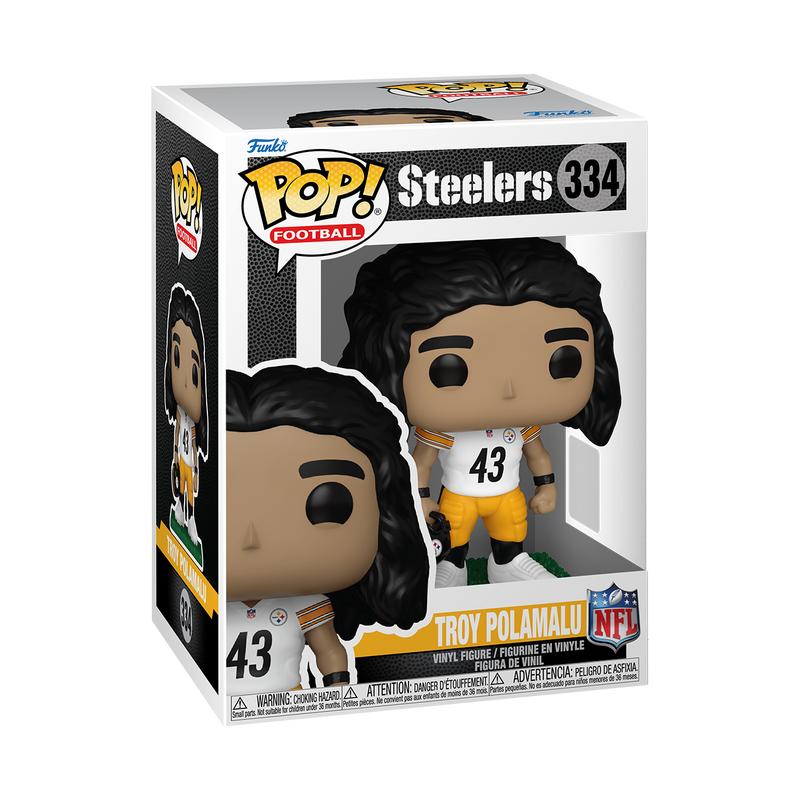 Funko Pop Troy Polamalu - Pittsburgh Steelers 334 - Leaside Hockey Shop Inc.