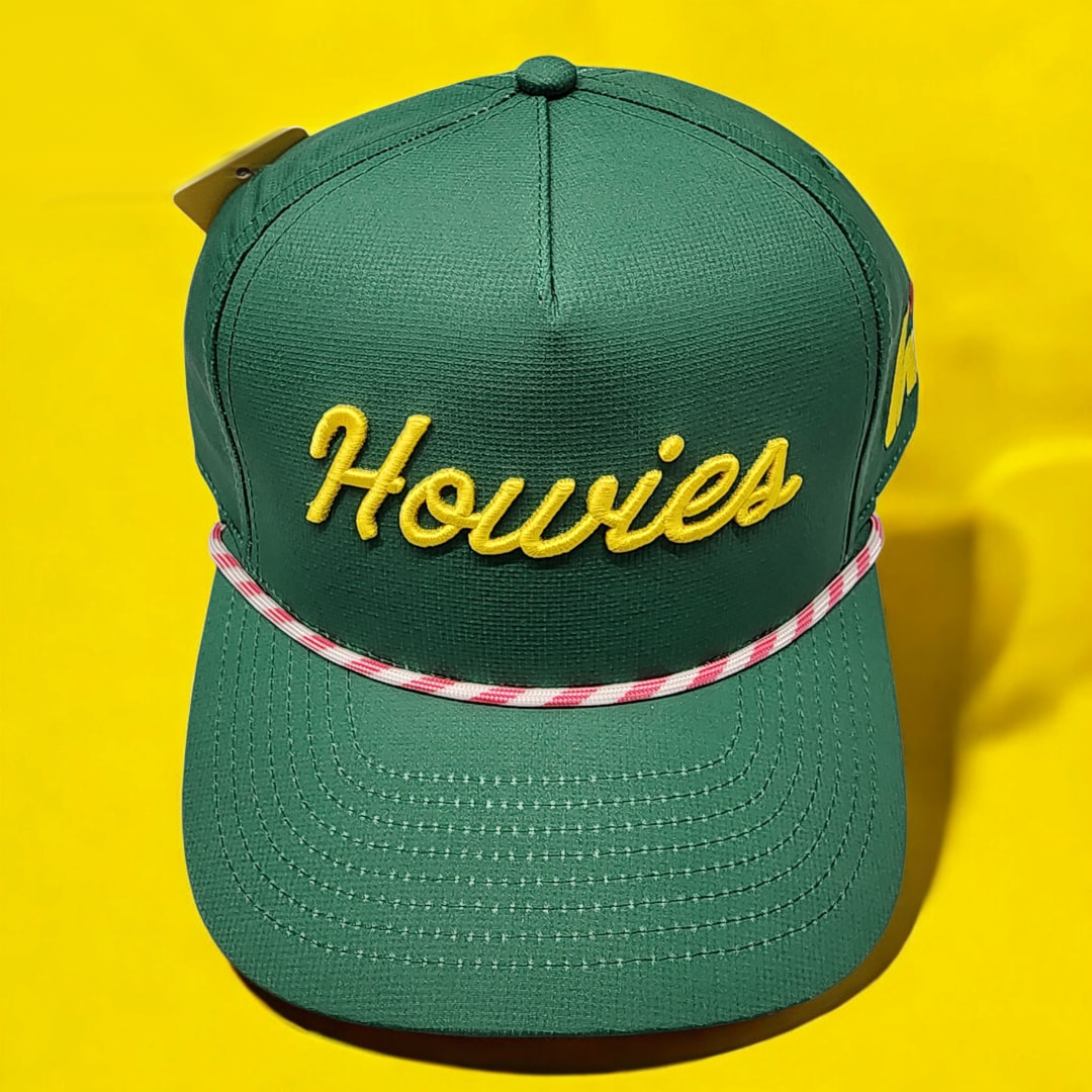 Howies Lid The Tour Snapback Golf Hat - Augusta Green
