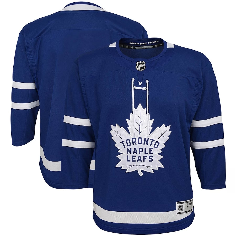 Outerstuff Youth Toronto Maple Leafs Blue Home Premier Jersey - Leaside Hockey Shop Inc.