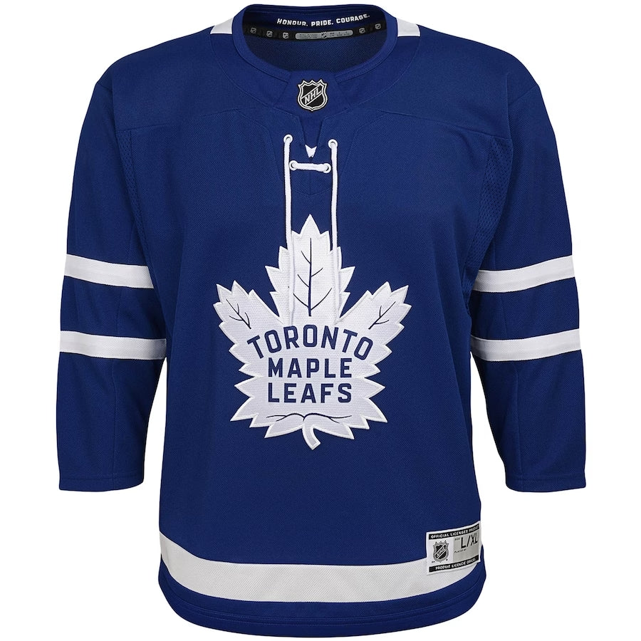 Outerstuff Youth Toronto Maple Leafs Blue Home Premier Jersey - Leaside Hockey Shop Inc.