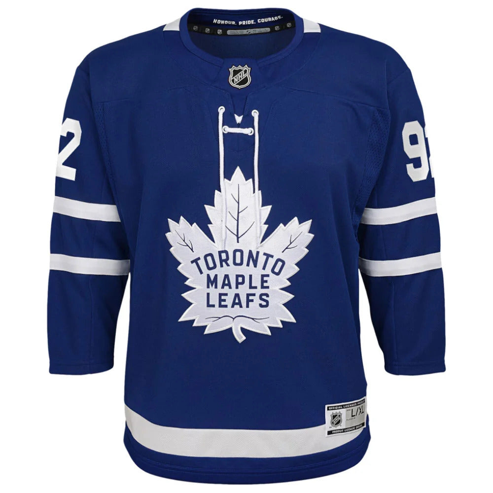 Outerstuff Youth Gavin McKenna Toronto Maple Leafs Blue Home Jersey